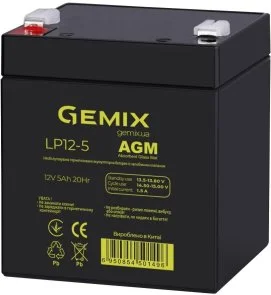 Фото: Батарея для ДБЖ Gemix LP12-5 № 2 | KTC