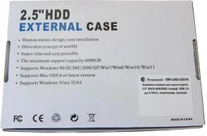 Фото: Кишеня зовнішня Dynamode DM-CAD-25316 Transparent № 8 | KTC