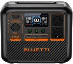 Фото: Зарядна станція Bluetti AC70P 1000W, 864Wh № 5 | KTC