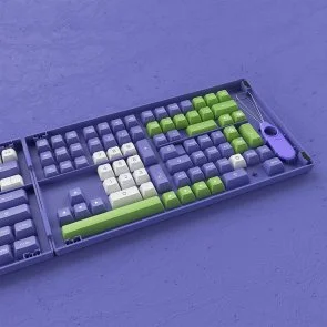 Фото: Набір кейкапів Akko Periwinkle Very Peri Fullset Keycaps (6925758618595) № 7 | KTC