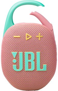 Портативна колонка JBL Clip 5 Pink (JBLCLIP5PINK)