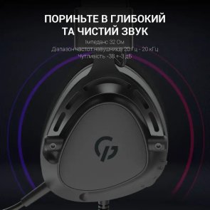 Гарнітура GamePro HS766 Black