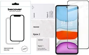 Фото: Захисне скло BeCover for Oppo A60 - Black (711666) № 2 | KTC