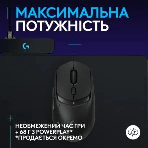 Фото: Миша Logitech G309 Lightspeed Wireless Black (910-007199) № 10 | KTC