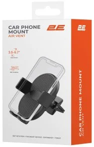 Фото: Кріплення для мобільного телефону 2E Air Vent Black (2E-WCQ01-13) № 8 | KTC