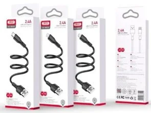 Фото: Кабель XO NB230 Rock Series AM / MicroUSB 1m Black (NB230_M_Black) № 2 | KTC