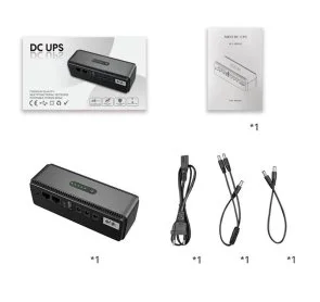 Фото: ДБЖ для роутера Yepo Smart DC-UPS 10400mAh 30W Black (ua-112485) № 7 | KTC