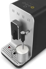 Фото: Кавомашина Smeg Coffee Machine With Steam Wand Black (BCC12BLMEU) № 13 | KTC