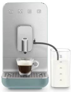 Фото: Кавомашина Smeg Coffee Machine With A Milk System Emerald Green (BCC13EGMEU) № 13 | KTC