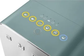 Фото: Кавомашина Smeg Coffee Machine With A Milk System Emerald Green (BCC13EGMEU) № 23 | KTC