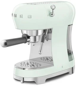 Фото: Ріжкова кавоварка Smeg Retro Style Pastel Green (ECF02PGEU) № 3 | KTC