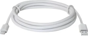 Фото: Кабель Defender ACH01-03BH AM / Lightning 1m White (87479) № 2 | KTC