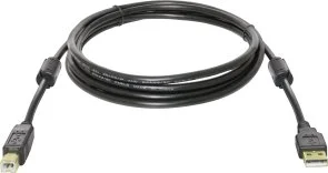 Фото: Кабель Defender USB04-06PRO AM / BM 1.8m Black (87430) № 2 | KTC