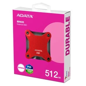 Фото: Зовнішній SSD-накопичувач A-Data SD620 512GB Red (SD620-512GCRD) № 6 | KTC