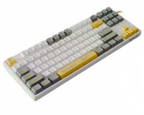 Фото: Клавіатура Bloody S87 BLMS Red Plus Switch Energy White (S87 Energy White) № 2 | KTC