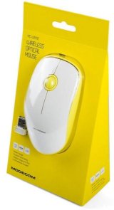 Миша ModeCom MC-WM112 Wireless White/Yellow (M-MC-WM112-290)