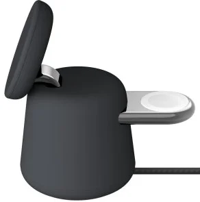 Фото: Бездротова зарядна станція Belkin 2in1 MagSafe Charge Station Black (WIZ020VFH36) № 7 | KTC