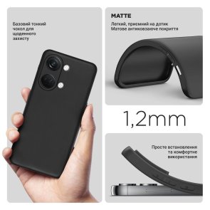 Чохол BeCover for OnePlus Nord 3 5G - Black (711774)