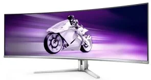 Фото: Монітор Philips 49M2C8900L/00 - 48.9" QD-OLED / 5120x1440 / 144 Гц / AMD FreeSync Premium Pro, Nvidia G-Sync / HAS № 3 | KTC