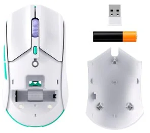 Фото: Миша HyperX Pulsefire Haste 2 Core Wireless White (8R2E7AA) № 6 | KTC