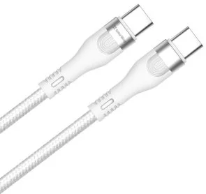 Фото: Кабель ColorWay 5A 240W Type-C/Type-C 1m White (CW-CBPDCC065-WT) № 4 | KTC