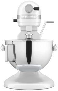 Планетарний міксер KitchenAid Heavy Duty 5.2L - 5KSM55SXX White (5KSM55SXXEWH)