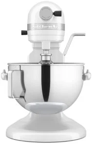 Фото: Планетарний міксер KitchenAid Heavy Duty 5.2L - 5KSM55SXX White (5KSM55SXXEWH) № 4 | KTC