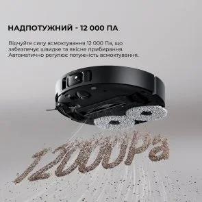 Фото: Робот-пилосос Dreame Bot X40 Ultra Black (RLX63CE-Bl) № 10 | KTC