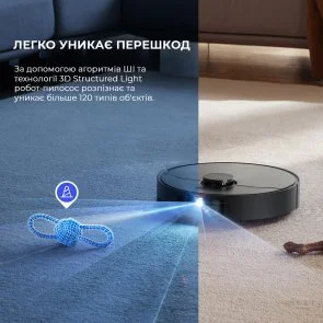 Фото: Робот-пилосос Dreame Bot X40 Ultra Black (RLX63CE-Bl) № 19 | KTC