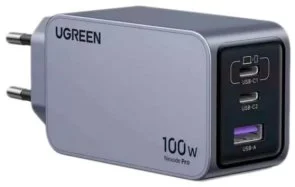 Фото: Зарядний пристрій UGREEN X757 Nexode Pro GaN 100W Grey (25874) № 2 | KTC