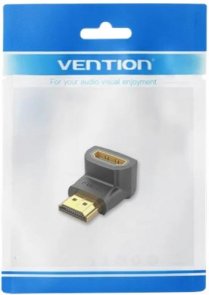 Перехідник Vention 4K HDMI M / HDMI F Black (AIOB0)