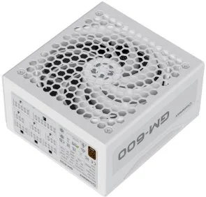 Фото: Блок живлення Gamemax 600W GM-600 Modular WH (GM-600 Modular White) № 2 | KTC