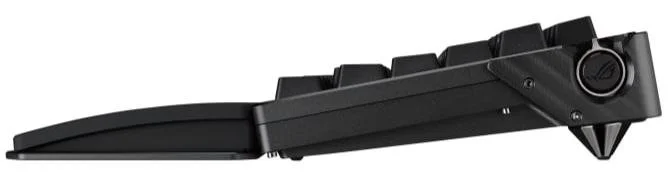 Фото: Клавіатура ASUS ROG Azoth Extreme 81key NX Snow USB/BT/WL Black (90MP03MA-BKUA01) № 8 | KTC