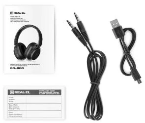 Фото: Навушники Real-EL GD-860 Black (EL124100053) № 10 | KTC