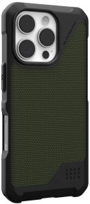 Чохол UAG for Apple iPhone 16 Pro - Metropolis LT Magsafe Kevlar Olive (114452113972)
