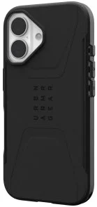 Фото: Чохол UAG for Apple iPhone 16 - Civilian Magsafe Black (114446114040) № 2 | KTC