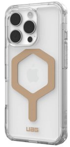 Чохол UAG for Apple iPhone 16 Pro - Plyo Magsafe Ice/Gold (114480114381)