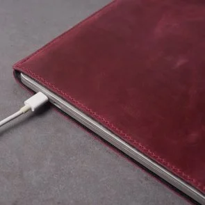 Фото: Чохол INCARNE Free Port Plus a15 - MacBook Air 15 2023-2024 Burgundy № 4 | KTC
