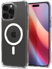 Фото: Чохол Spigen for Apple iPhone 16 Pro - Ultra Hybrid MagFit White (ACS08129) № 2 | KTC