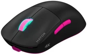Фото: Миша Hator Quasar 2 Ultra 4K Wireless Black/Pink (HTM570BP) № 2 | KTC