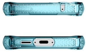 Чохол iTSkins for Samsung A55 - SPECTRUM R CLEAR Light Blue (SG55-SPECM-LBLU)