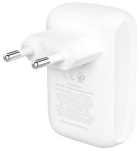 Зарядний пристрій Belkin BoostCharge 42W White (WCB009VFWH)