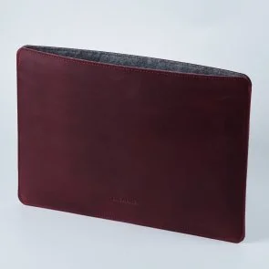 Фото: Чохол INCARNE Gamma Plus 14 - MacBook Pro13 2012-2015 / Pro14 2021-2024 Burgundy № 3 | KTC