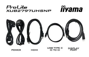 Фото: Монітор iiyama XUB2797UHSNP-B1 - 27" IPS / 3840×2160 / 60 Гц / Pivot / HAS № 14 | KTC