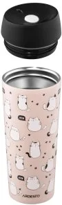 Фото: Термочашка Ardesto Coffee Time Cats 450 ml Brown (AR2645FC) № 4 | KTC