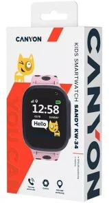 Фото: Смарт годинник Canyon Sandy KW-34 GPS Pink (CNE-KW34PP) № 6 | KTC