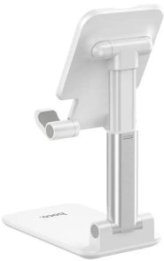 Універсальний тримач Hoco PH29A Carry Folding Desktop Stand White (6931474733917)