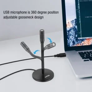 Фото: Мікрофон Fifine K050 USB Black № 4 | KTC