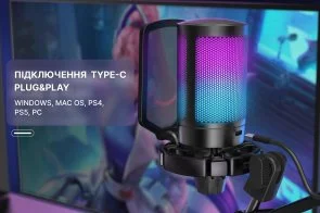 Фото: Мікрофон Fifine A6T Black № 16 | KTC