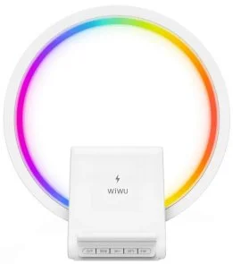 Фото: Бездротовий зарядний пристрій WIWU Wi-W021 White № 2 | KTC